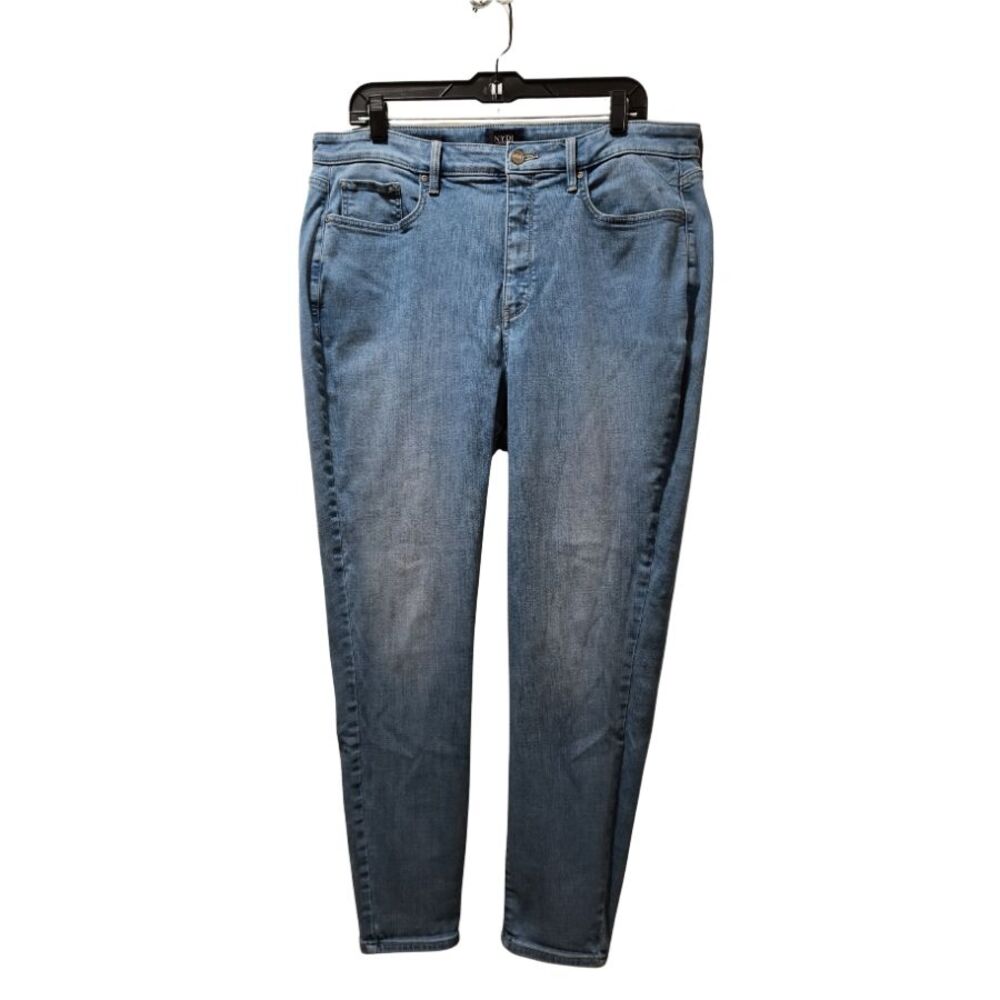 NYDJ Ami Skinny Jeans Women's 16W Blue Lift X Tuck Stretch Denim 36x28